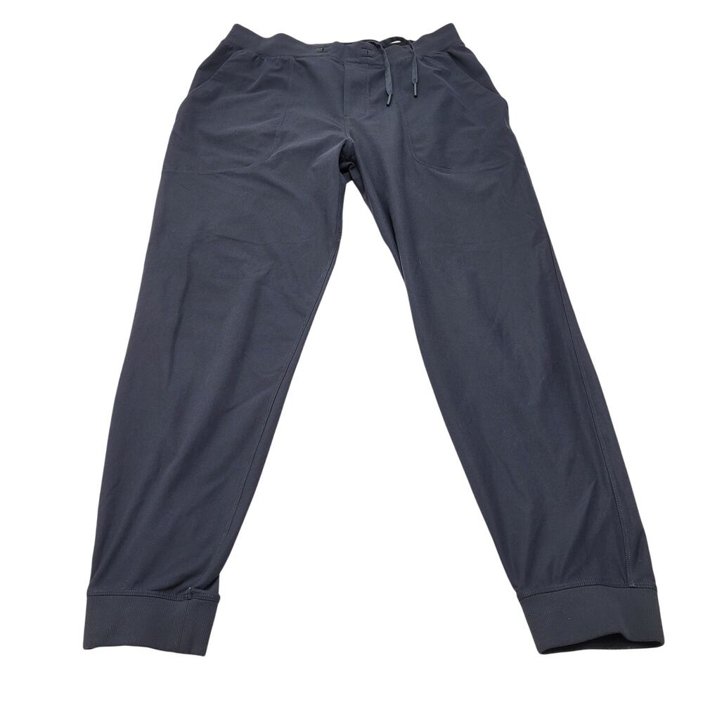 Lululemon ABC warpstreme jogger pants gray black utility athleisure large